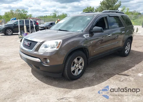 2009 GMC Acadia Sle-1 z USA, uszkodzony, nr VIN 1GKEV13D59J184228
